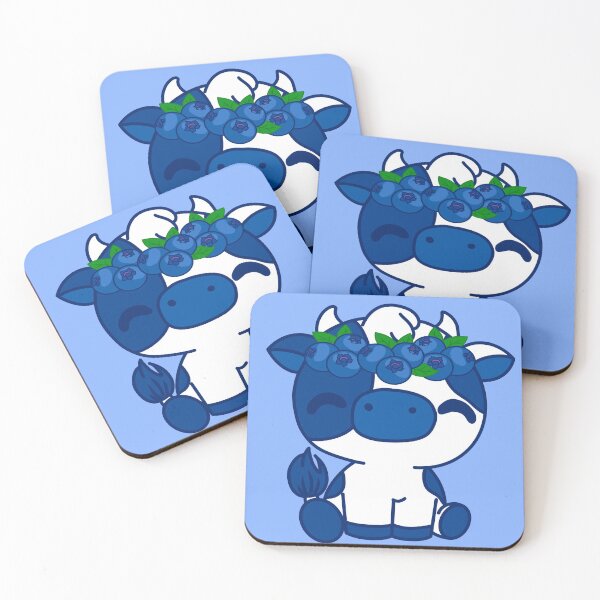 Item preview, Bleu the Cow designed and sold by NerdyCupcake559.