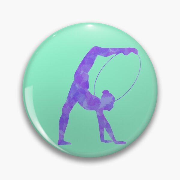 Item preview, Purple Rhythmic Gymnast Hoop designed and sold by Becky-Marie.
