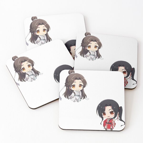 Item preview, TGCF - Heaven officials blessing Hualian - hua cheng and xie lian cute chibi stickers pack designed and sold by Omagatoki.