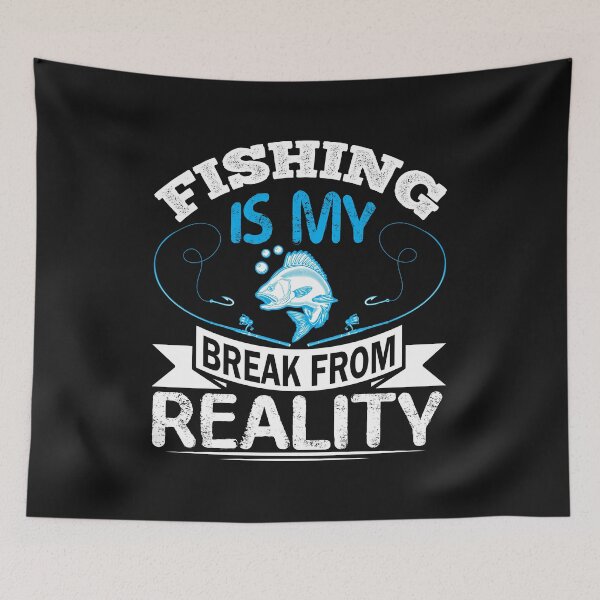 Item preview, Amazing fishing is my break from reality designed and sold by teeuniq.