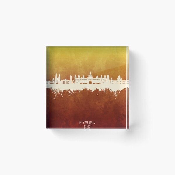Item preview, Mysuru Skyline India designed and sold by ArtPrints.