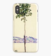 Egon Schiele -Little Tree iPhone Case/Skin