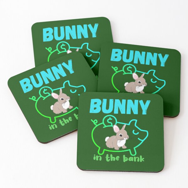Item preview, Bunny In The Bank :  Bunny Lovers Tee Shirt designed and sold by Leslie Hasty.