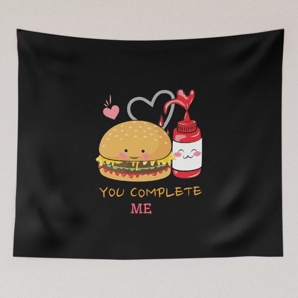 Item preview, You complete me - food is my love language designed and sold by mr&mrsmalik malik.