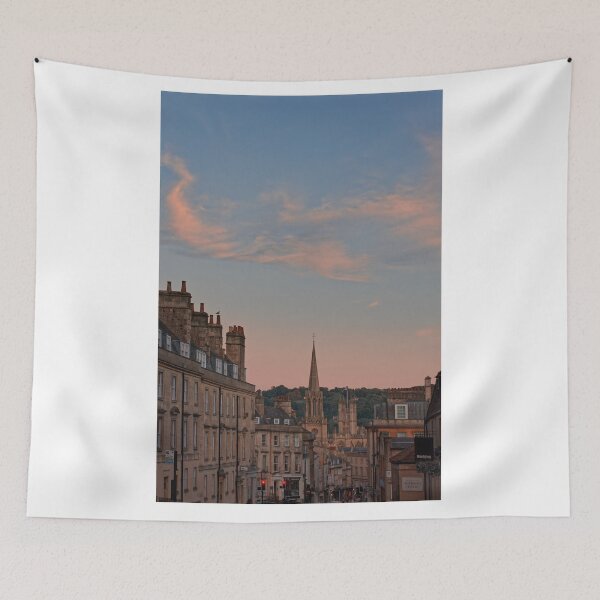 Item preview, Bath skyline pink dusk designed and sold by duncan1980uk.