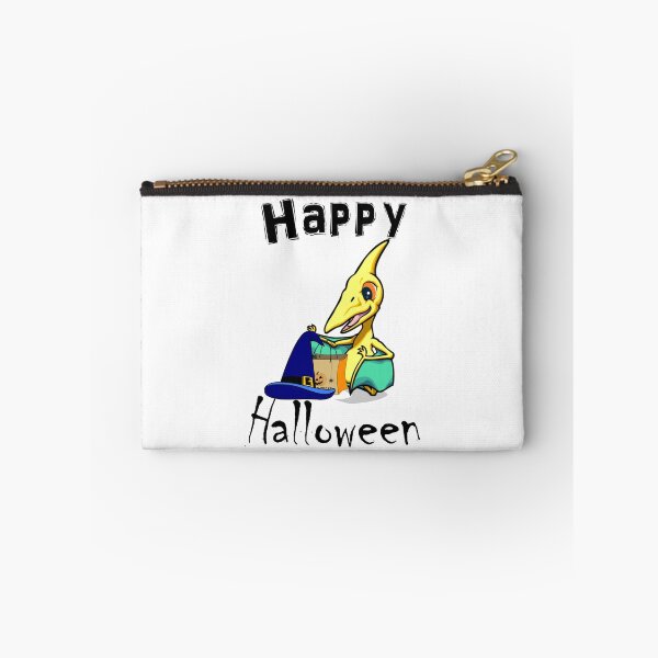 Artikelvorschau, Halloween Dino Pteranodon sitzend Happy Halloween #2 entworfen und verkauft von Hypnotees.