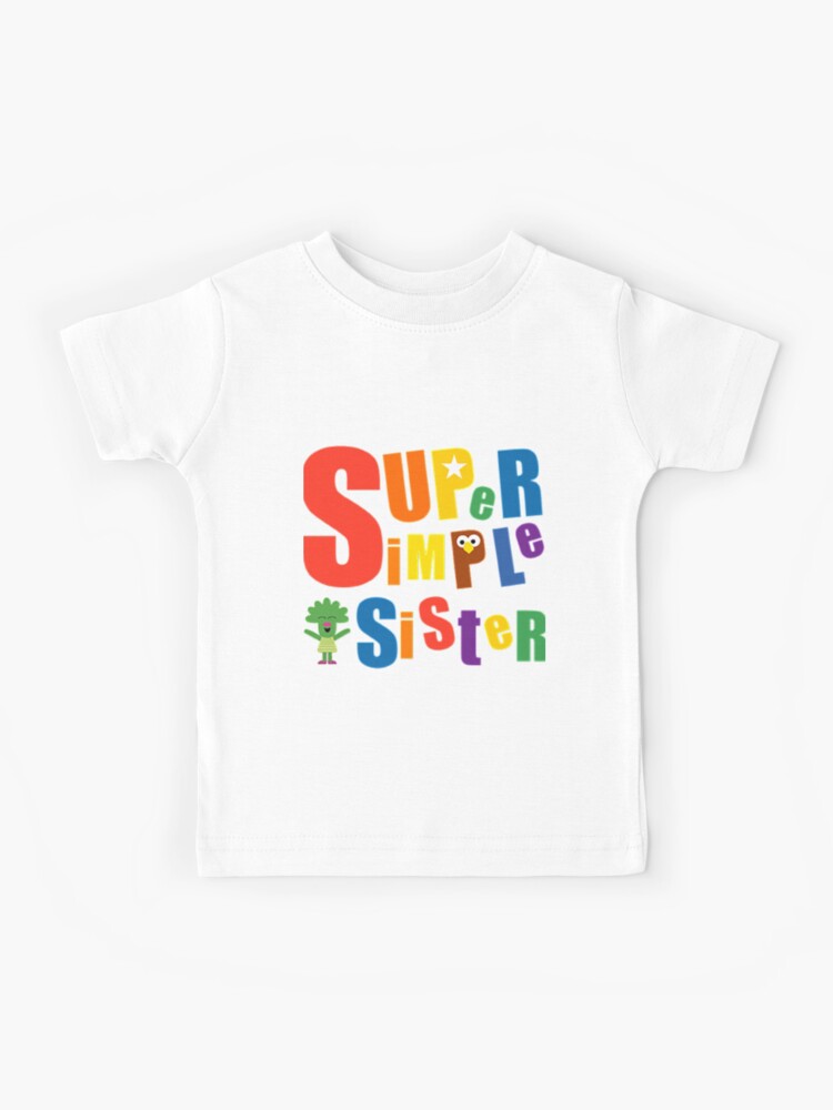 Kids Big Sis Shark Funny Big Sister T-Shirt