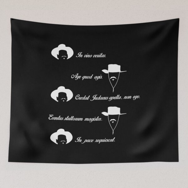 Item preview, Art Gift In Vino Veritas Age Quod Agis Christmas designed and sold by DeadwoodHotova.