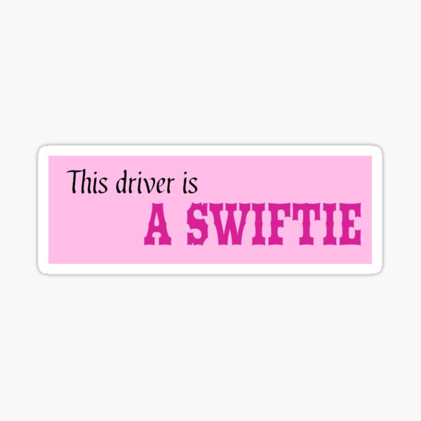 1pc Vinyl Decal Swiftie Suitable For Car, Truck Stickers