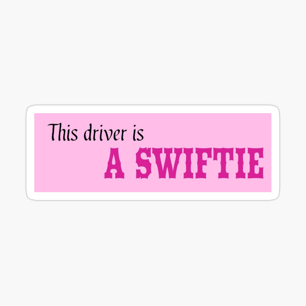 Swiftie Pink Sticker