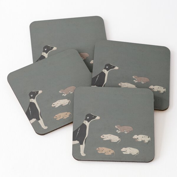 Item preview, Dog with Pups designed and sold by HinduArtGallery.