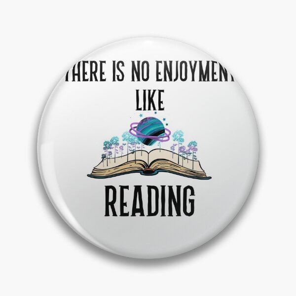 Item preview, No enjoyment like reading designed and sold by Cattigal.