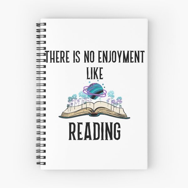 Item preview, No enjoyment like reading designed and sold by Cattigal.