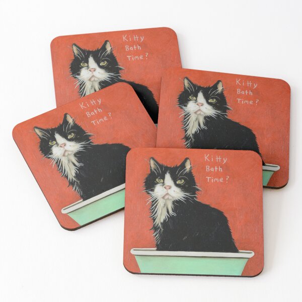 Item preview, Kitty Bath Time? designed and sold by LeahSaulnier.