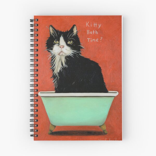 Item preview, Kitty Bath Time? designed and sold by LeahSaulnier.