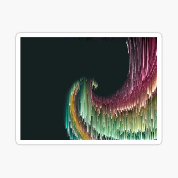 Liquid Rainbow Sticker