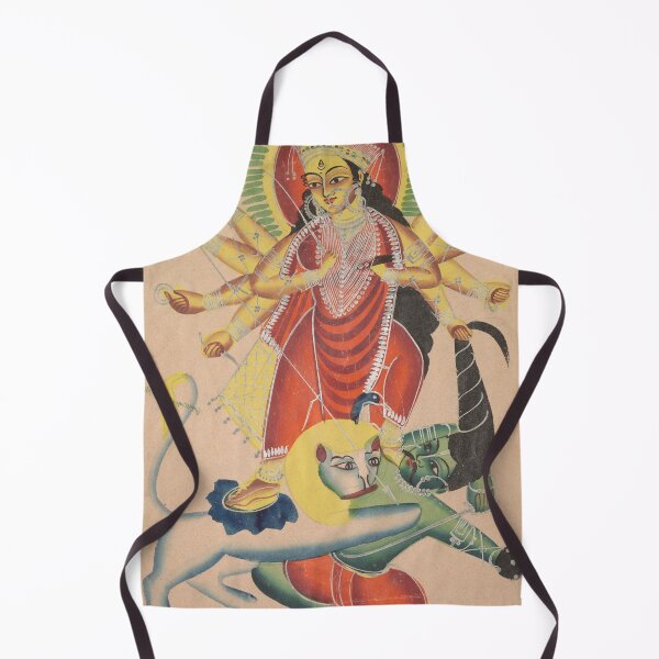 Item preview, Durga Killing the Demon Mahisha designed and sold by HinduArtGallery.
