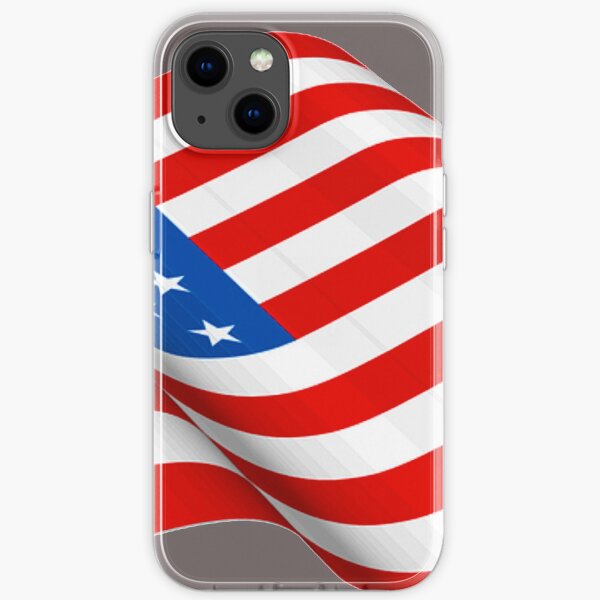 American Flag iPhone Soft Case
