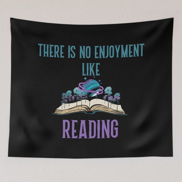 Item preview, There is No enjoyment like reading designed and sold by Cattigal.