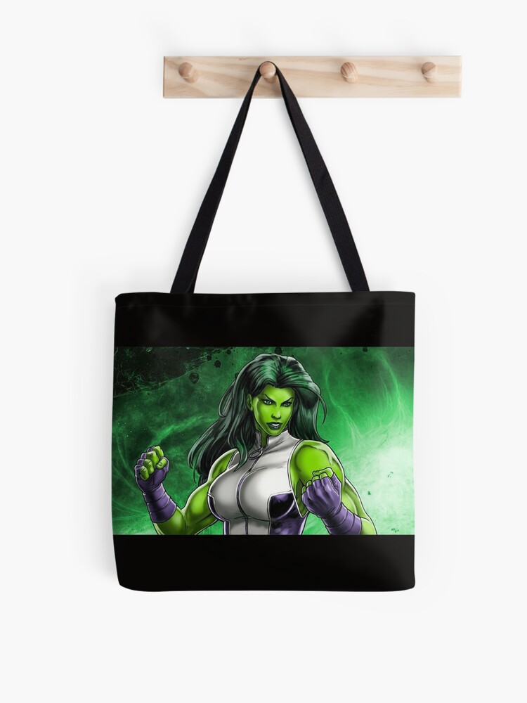 Go Green Hulk Screen printed Tote Bag – Geeky Little Monkey