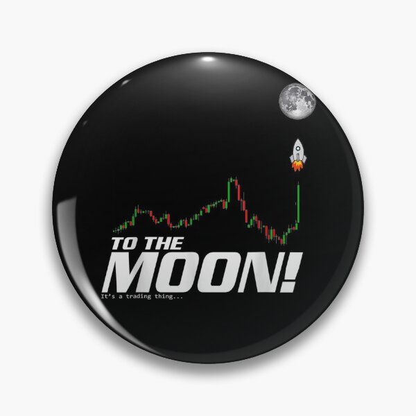 Item preview, To The Moon BTC Crypto Trading designed and sold by CryptoDy.