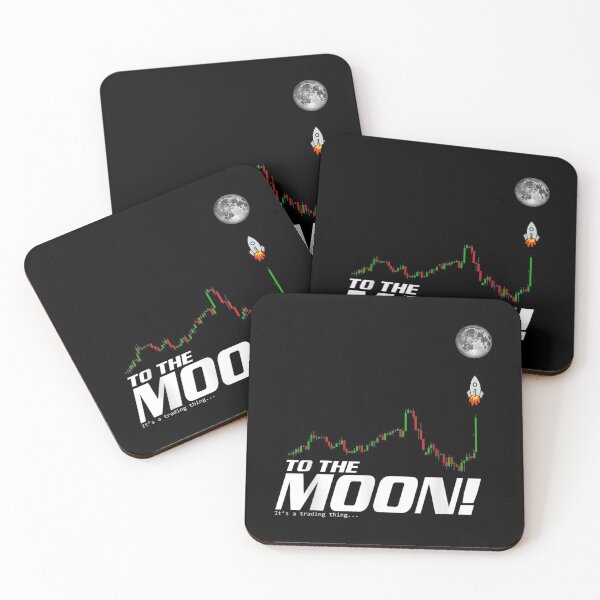 Item preview, To The Moon BTC Crypto Trading designed and sold by CryptoDy.