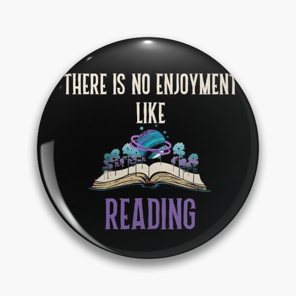 Item preview, No enjoyment like reading designed and sold by Cattigal.