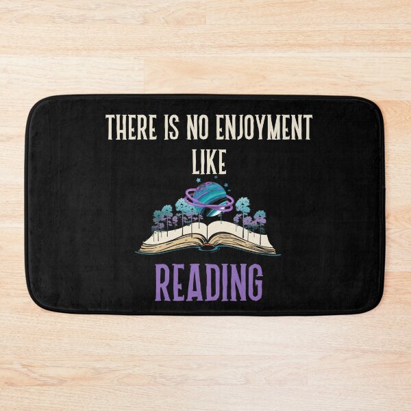 Item preview, No enjoyment like reading designed and sold by Cattigal.
