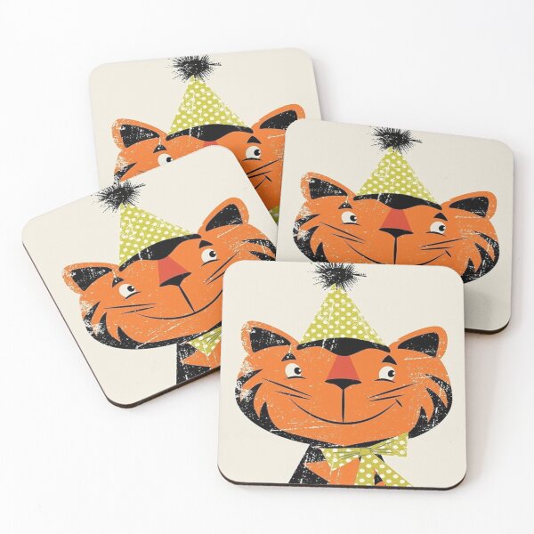 Item preview, Playful smiling baby tiger designed and sold by GoodsNice.