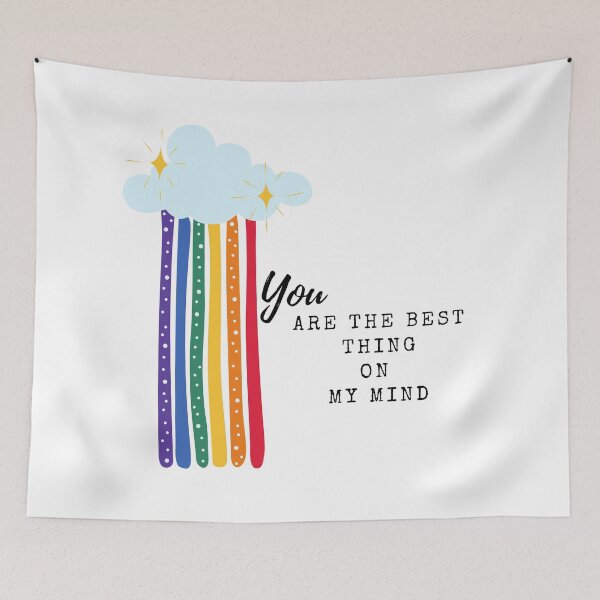 Item preview, You are the best thing on my mind - love quotes designed and sold by mr&mrsmalik malik.