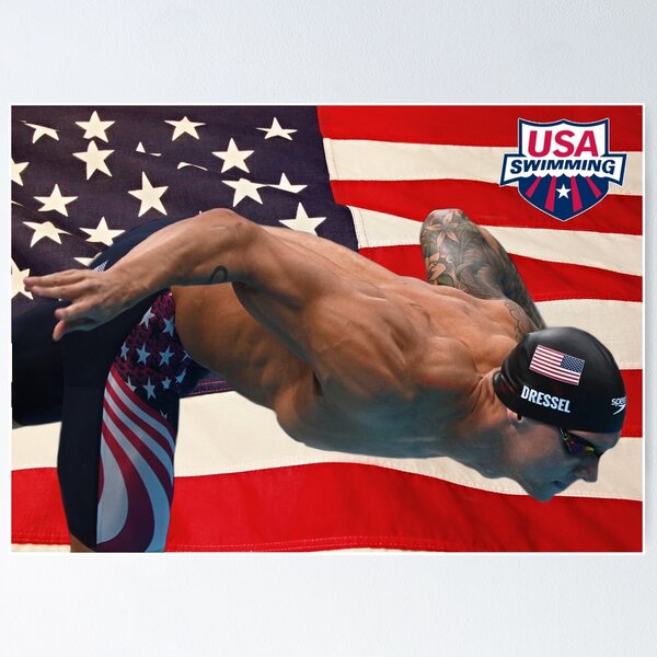 Item preview, Dressel swimming USA designed and sold by Korbendallas54.