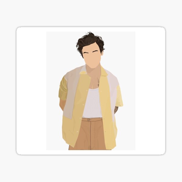 cut guy design Sticker