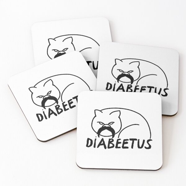Item preview, Diabeetus Cat Meme designed and sold by sunnyxvibesss.