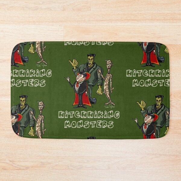 Item preview, Hitchhiking monsters designed and sold by IFMTopherAdam.