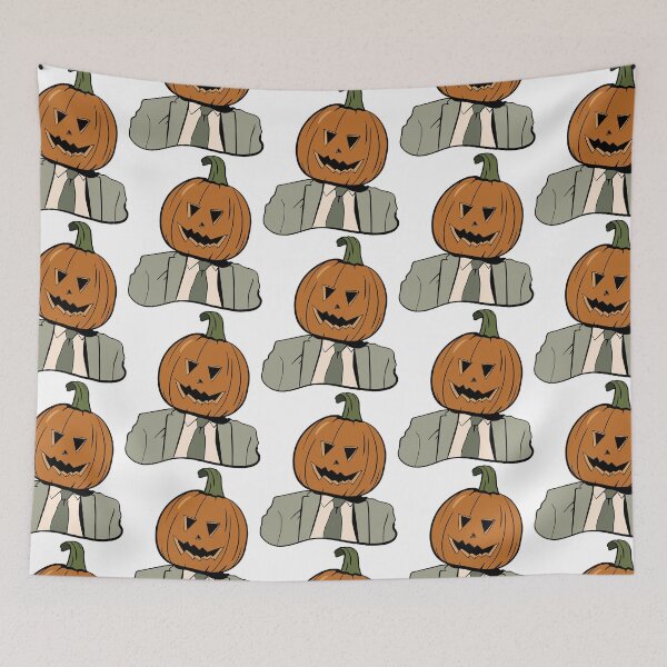 Item preview, Pumpkin Halloween Dwight designed and sold by ebzil studio.