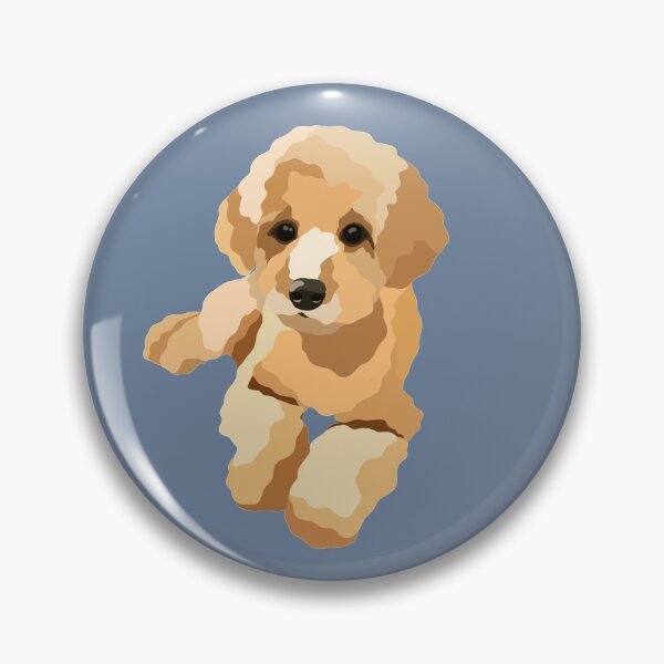 Item preview, Toy Cavadoodle Dog Portrait Digital Illustration designed and sold by sherylwylie.