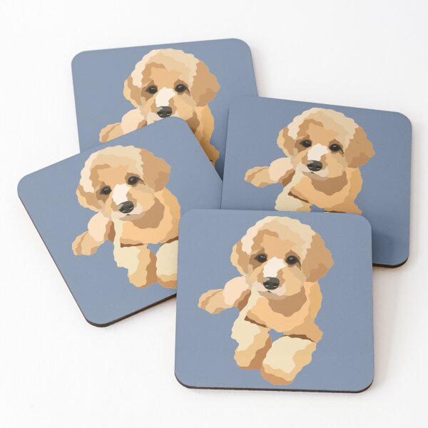 Item preview, Toy Cavadoodle Dog Portrait Digital Illustration designed and sold by sherylwylie.