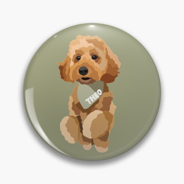 Item preview, Spoodle Dog Portrait Digital Illustration designed and sold by sherylwylie.