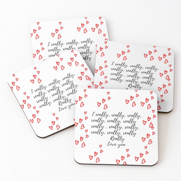 Item preview, I really really really love you - love quotes designed and sold by mr&mrsmalik malik.