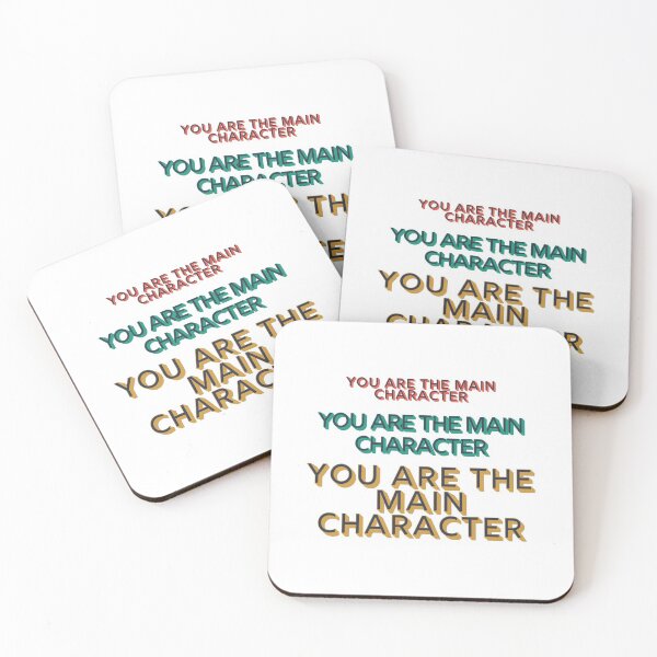 Item preview, You are the main character designed and sold by omaeth303.