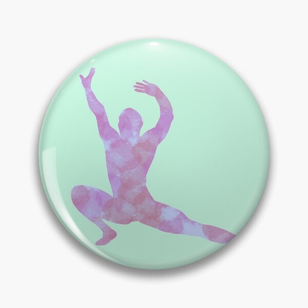 Item preview, Purple Gymnast/Dancer squat spin designed and sold by Becky-Marie.