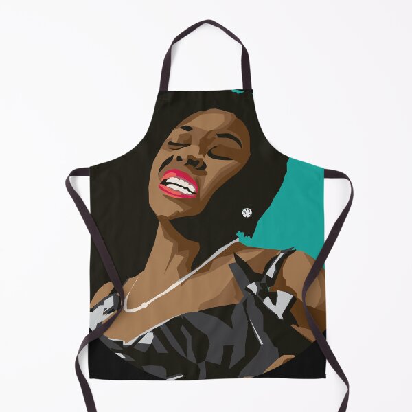 Item preview, Dinah {Portrait - on teal designed and sold by Yellow-Studio.