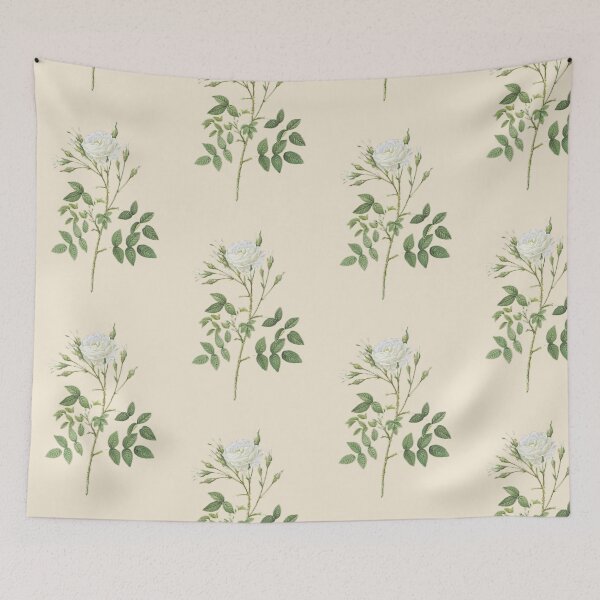 Item preview, Vintage Rose of Rosenberg Art - Pierre-Joseph Redouté designed and sold by shencaben.
