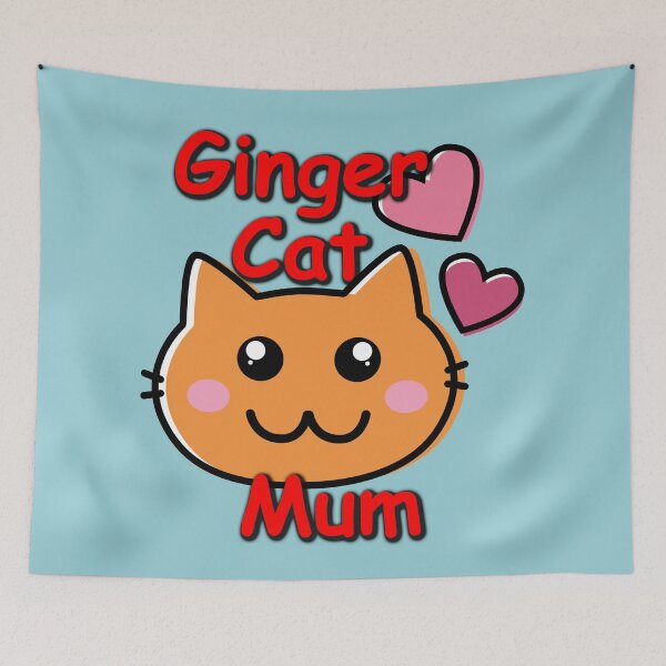 Item preview, Ginger Cat Mum - Cat Lovers Quotes designed and sold by JulieSouster.