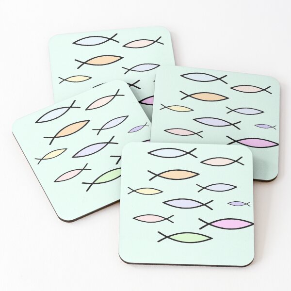Item preview, Only Dead Fish Go With The Flow Graphic Art designed and sold by ZubiyaArt.