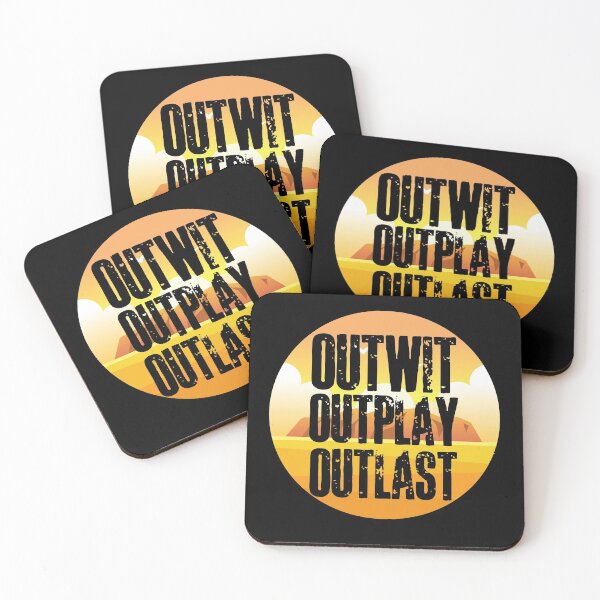 Item preview, Outwit, Outplay, Outlast designed and sold by HROC.