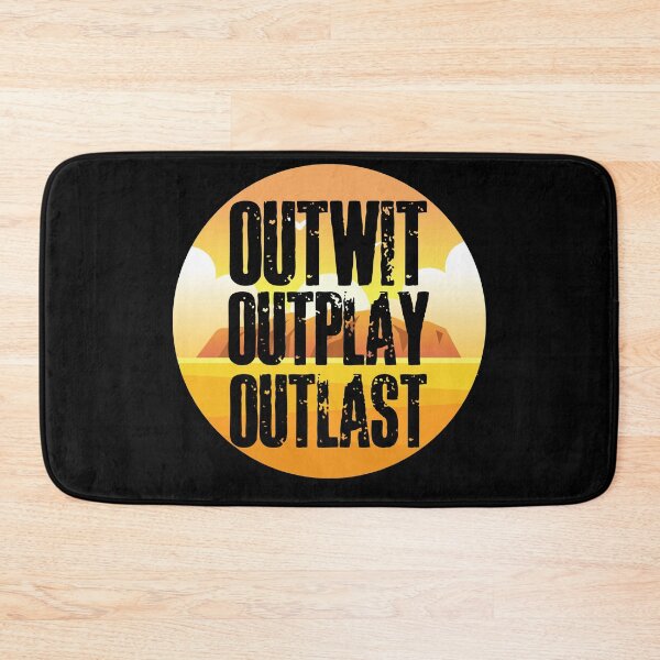 Item preview, Outwit, Outplay, Outlast designed and sold by HROC.