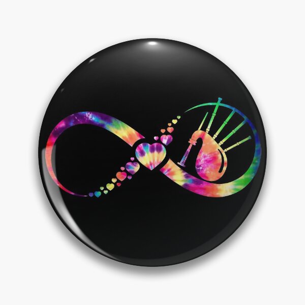 Item preview, Bagpipe Infinity tie dye designed and sold by loveislovestore.