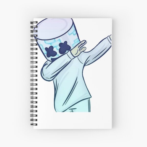 Spiralblocke Marshmello Redbubble