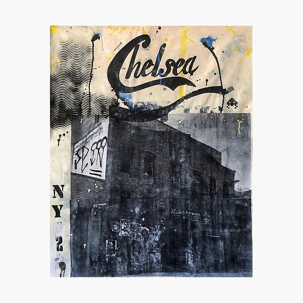 Chelsea Manhattan | Pop art | Street-art | Graffiti aesthetics Photographic Print